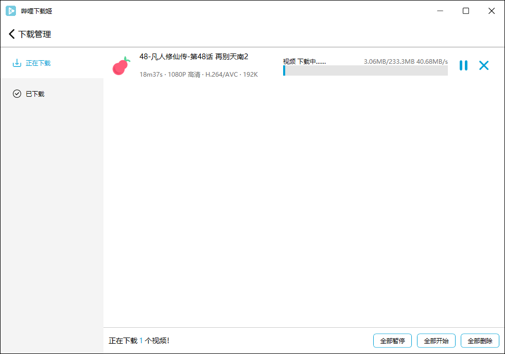 哔哩哔哩视频下载姬v1.0.22绿色版-站源网