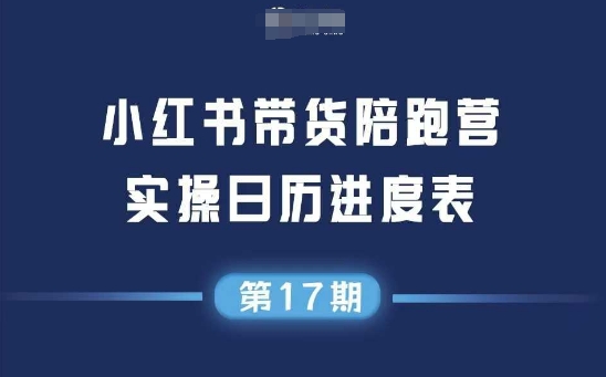 小红书第17期带货陪跑营，不囤货，无不直播，无不投流，通过选品+笔记内容+测品+笔记铺量+矩阵运营打爆款-站源网