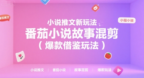小说推文新玩法，番茄小说故事混剪（爆款借鉴玩法）-站源网