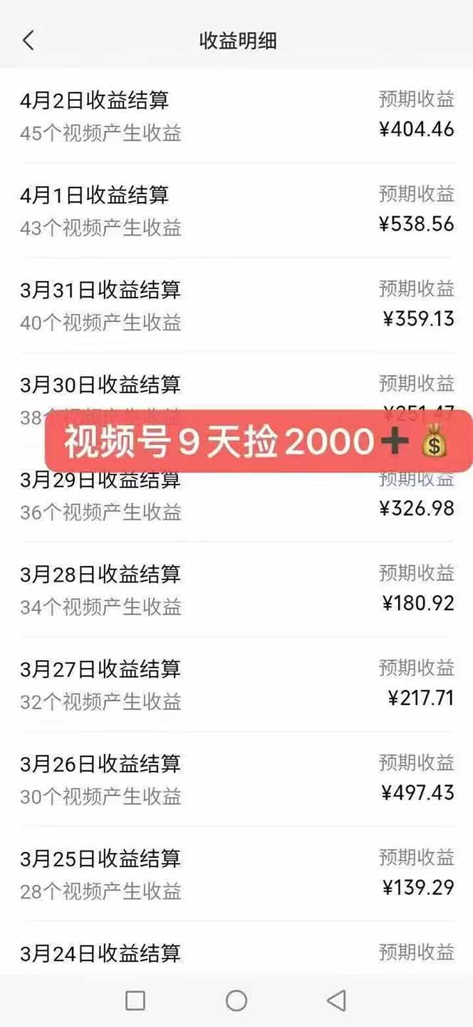 全新托管躺赚项目，微信视频号公众号托管代运营，每天五分钟，收益大几百-站源网