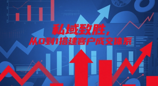 私域致胜，从0到1搭建客户成交体系-站源网