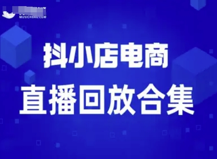 短视频电商：抖小店变现从0到盈利过直播回放-站源网