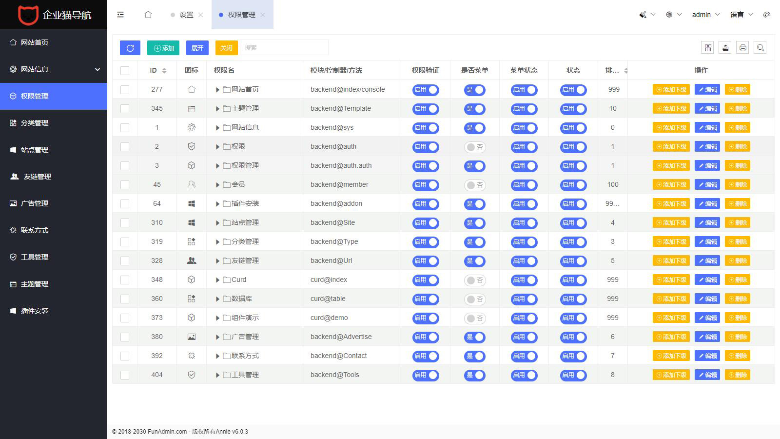 2025全新UI网址推广导航系统PHP源码-站源网
