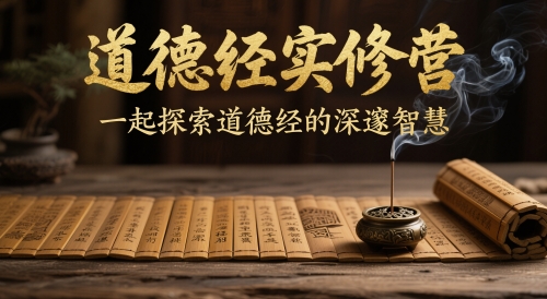 道德经实修营，一起探索道德经的深邃智慧-站源网