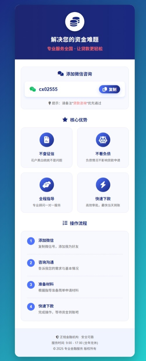 金融业务加个人微信单页源码-站源网