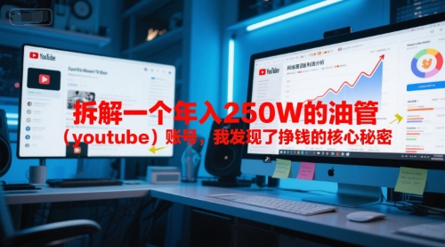 付费文章：拆解一个年入250W的油管（youtube）账号，我发现了挣钱的核心秘密-站源网