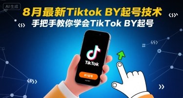 8月最新Tiktok搬运起号技术，手把手教你学会TikTok搬运起号-站源网